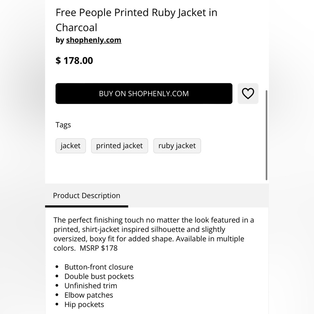 Free People Ruby Jacket - Picture 12 of 12